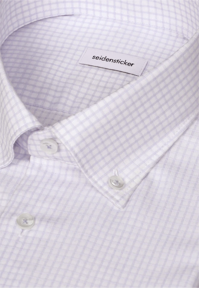 Slim Business shirt Check in Hellblau | Seidensticker online shop