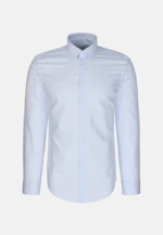 Slim Business shirt Check in Hellblau |  Seidensticker Onlineshop