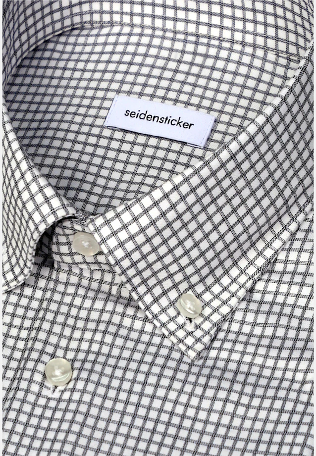 Slim Business shirt Check in Dunkelblau |  Seidensticker Onlineshop