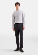 Slim Business Hemd Karo in Dunkelblau |  Seidensticker Onlineshop