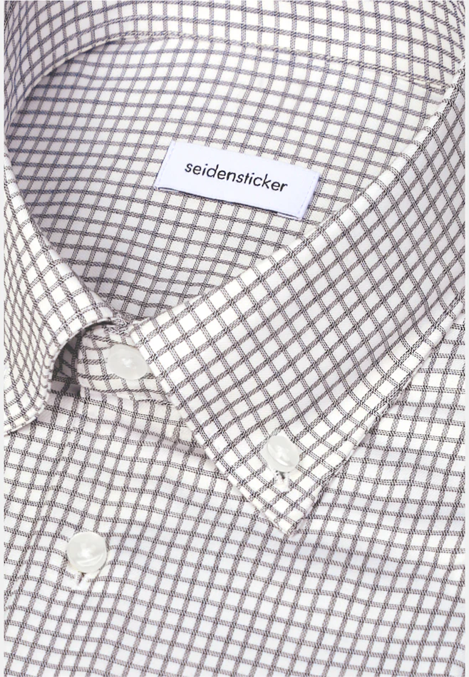 Slim Business shirt Check in Dunkelblau | Seidensticker online shop