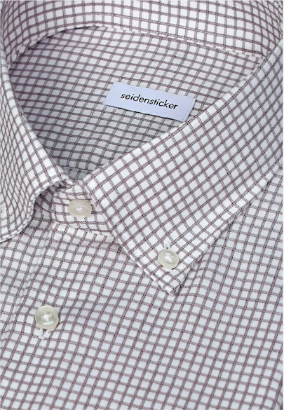 Slim Business shirt Check in Rot |  Seidensticker Onlineshop