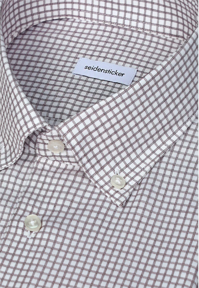 Slim Business shirt Check in Rot |  Seidensticker Onlineshop