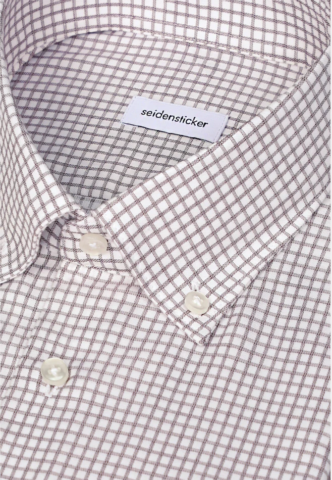 Slim Business Hemd Karo in Rot | Seidensticker Onlineshop