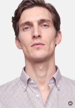 Slim Business shirt Check in Rot |  Seidensticker Onlineshop