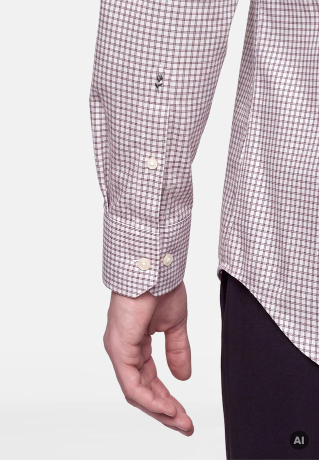 Slim Business Hemd Karo in Rot |  Seidensticker Onlineshop