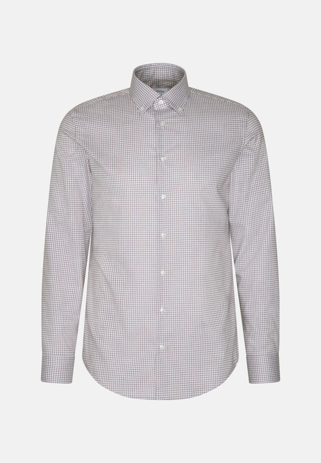 Slim Business shirt Check in Rot |  Seidensticker Onlineshop