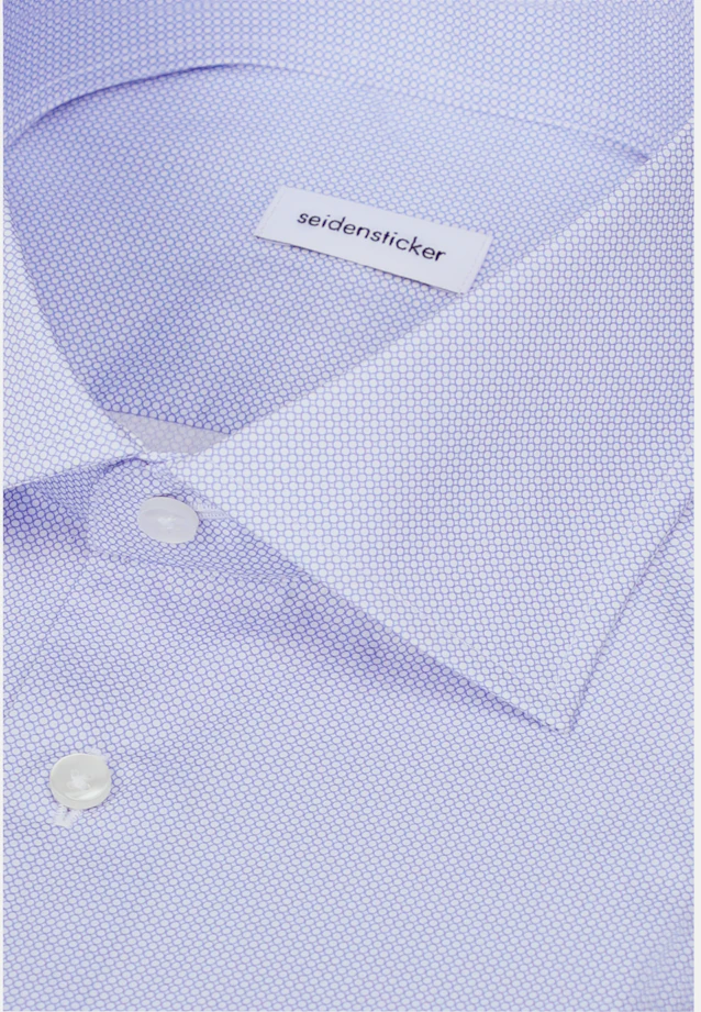 Slim Chemise d'affaires Imprimé in Bleu Moyen |  Seidensticker Onlineshop