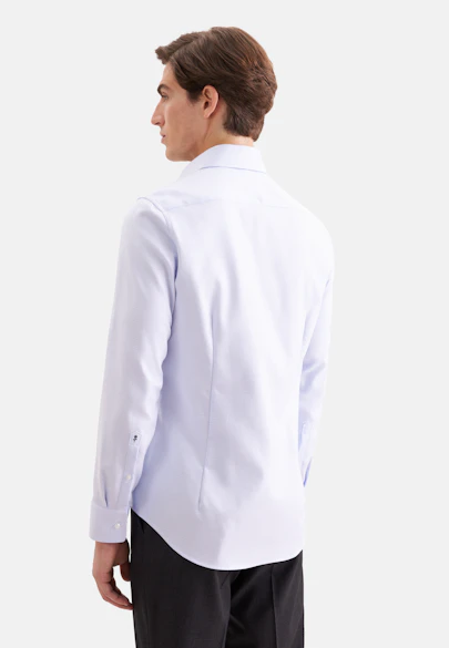 Slim Business shirt Structure in Hellblau |  Seidensticker Onlineshop