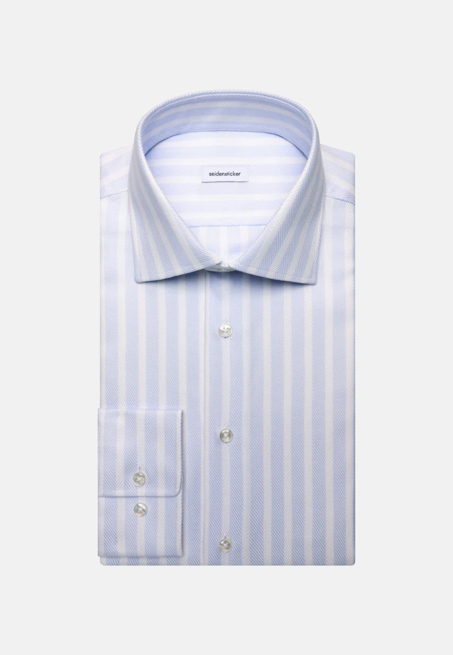 Slim Business shirt Stripes in Hellblau |  Seidensticker Onlineshop