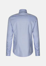 Slim Business Hemd Struktur in Mittelblau |  Seidensticker Onlineshop