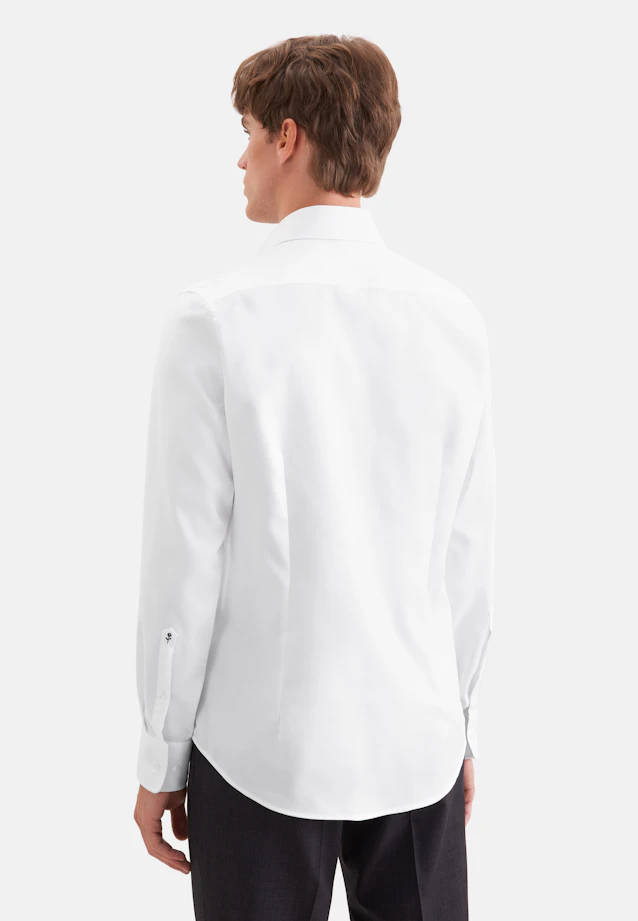 Slim Chemise d'affaires Structure in Blanc |  Seidensticker Onlineshop