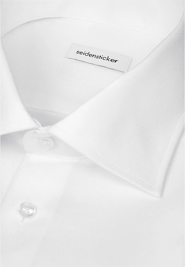 Slim Business shirt Structure in Weiß |  Seidensticker Onlineshop