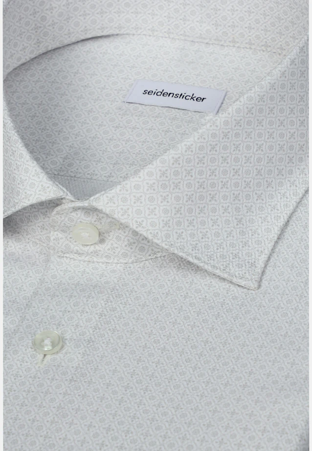 Shaped Business shirt Print in Grey |  Seidensticker Onlineshop