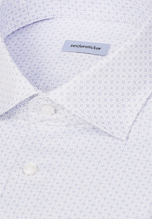 Shaped Business shirt Print in Grün |  Seidensticker Onlineshop