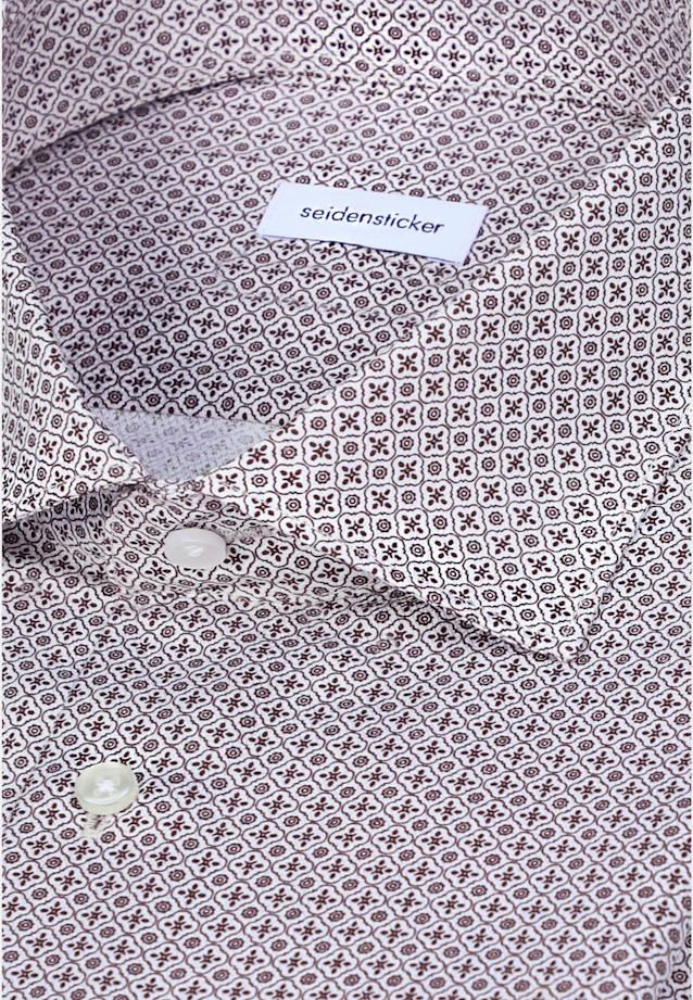 Shaped Business shirt Print in Rot |  Seidensticker Onlineshop