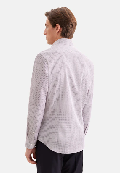 Shaped Business shirt Print in Rot |  Seidensticker Onlineshop