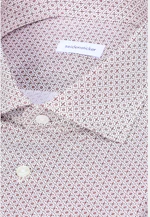 Shaped Business Hemd Druck in Rot |  Seidensticker Onlineshop