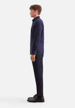 Shaped Business shirt Structure in Dunkelblau |  Seidensticker Onlineshop