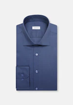 Shaped Chemise d'affaires Structure in Bleu Moyen |  Seidensticker Onlineshop
