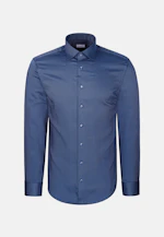 Shaped Chemise d'affaires Structure in Bleu Moyen |  Seidensticker Onlineshop