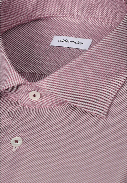 Shaped Business shirt Structure in Rosa |  Seidensticker Onlineshop