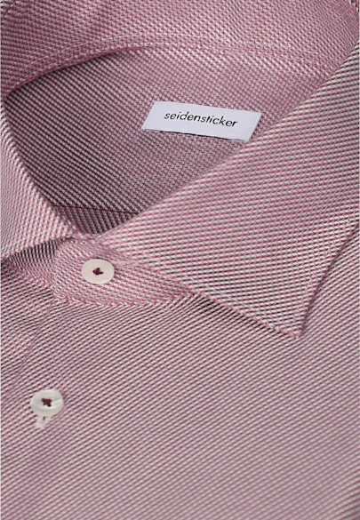 Shaped Business shirt Structure in Rosa |  Seidensticker Onlineshop