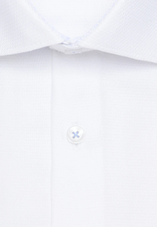X-Slim Business Hemd Struktur in Weiß |  Seidensticker Onlineshop