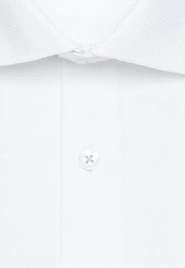 X-Slim Business shirt Structure in Weiß |  Seidensticker Onlineshop