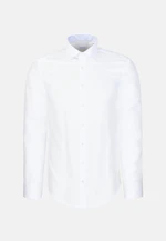 X-Slim Business shirt Structure in Weiß |  Seidensticker Onlineshop
