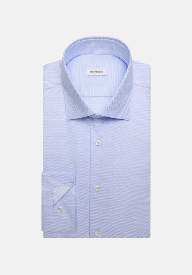 X-Slim Chemise d'affaires Structure dans Bleu Clair | Boutique en ligne Seidensticker