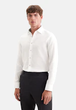 X-Slim Business Hemd Struktur in Weiß |  Seidensticker Onlineshop