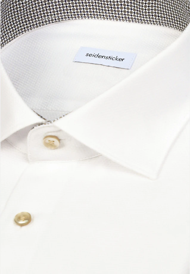 X-Slim Business Hemd Struktur in Weiß |  Seidensticker Onlineshop