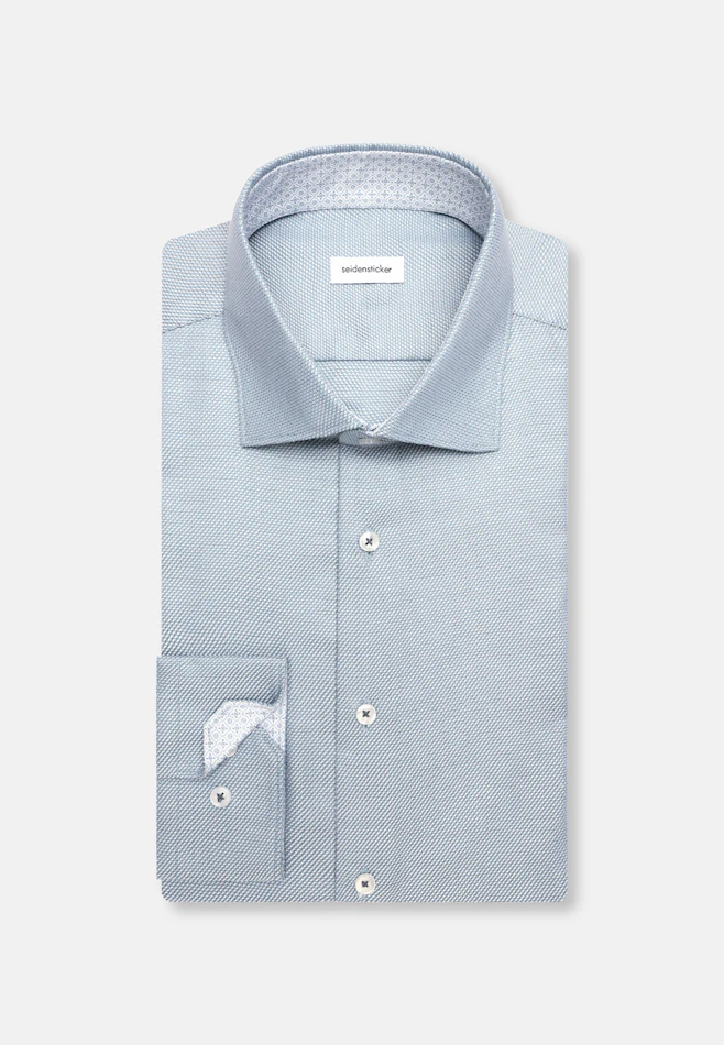 X-Slim Business shirt Structure in Grün | Seidensticker online shop