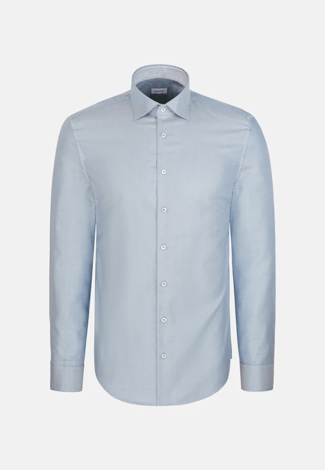 X-Slim Business shirt Structure in Grün |  Seidensticker Onlineshop