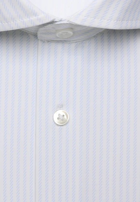 X-Slim Performance shirt Print in Hellblau |  Seidensticker Onlineshop