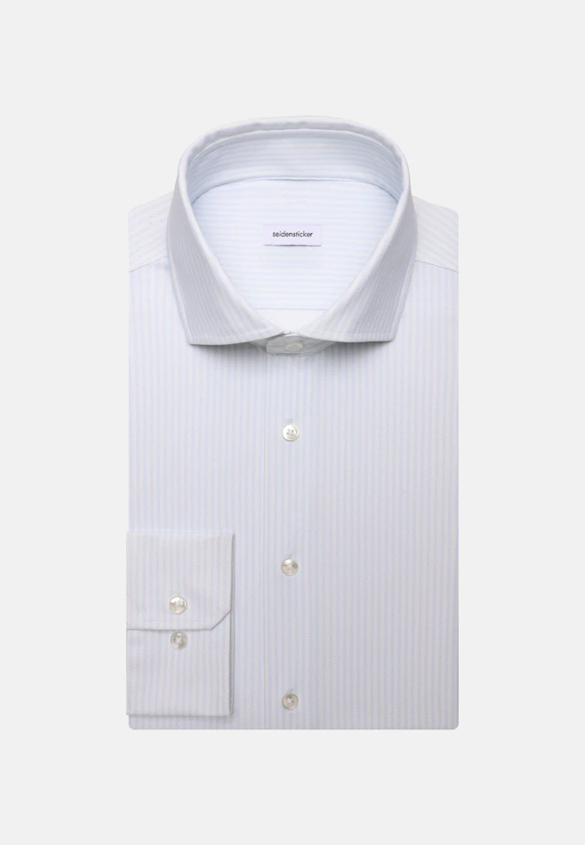 X-Slim Performance shirt Print in Hellblau | Seidensticker online shop
