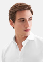 Shaped Business shirt Herringbone in Weiß |  Seidensticker Onlineshop