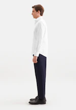 Shaped Business shirt Herringbone in Weiß |  Seidensticker Onlineshop