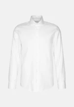 Shaped Business shirt Herringbone in Weiß |  Seidensticker Onlineshop