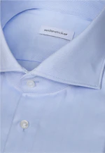 Shaped Business shirt Herringbone in Hellblau |  Seidensticker Onlineshop