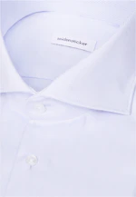 Shaped Business shirt Herringbone in Hellblau |  Seidensticker Onlineshop