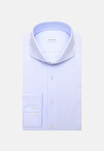 Shaped Business shirt Herringbone in Hellblau |  Seidensticker Onlineshop