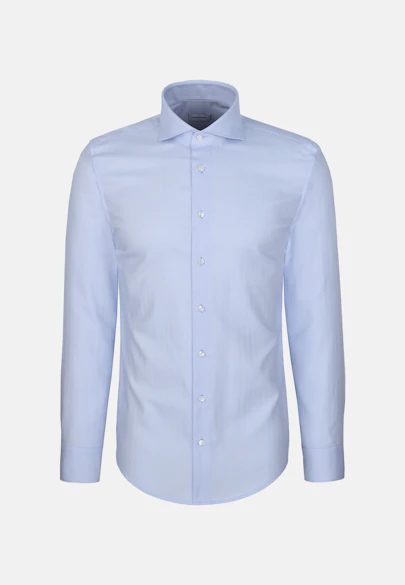 Shaped Chemise d'affaires Chevron in Bleu Clair |  Seidensticker Onlineshop