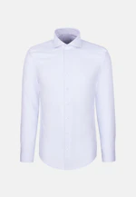 Shaped Business shirt Herringbone in Hellblau |  Seidensticker Onlineshop