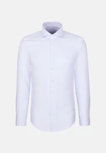 Shaped Business shirt Herringbone in Hellblau |  Seidensticker Onlineshop
