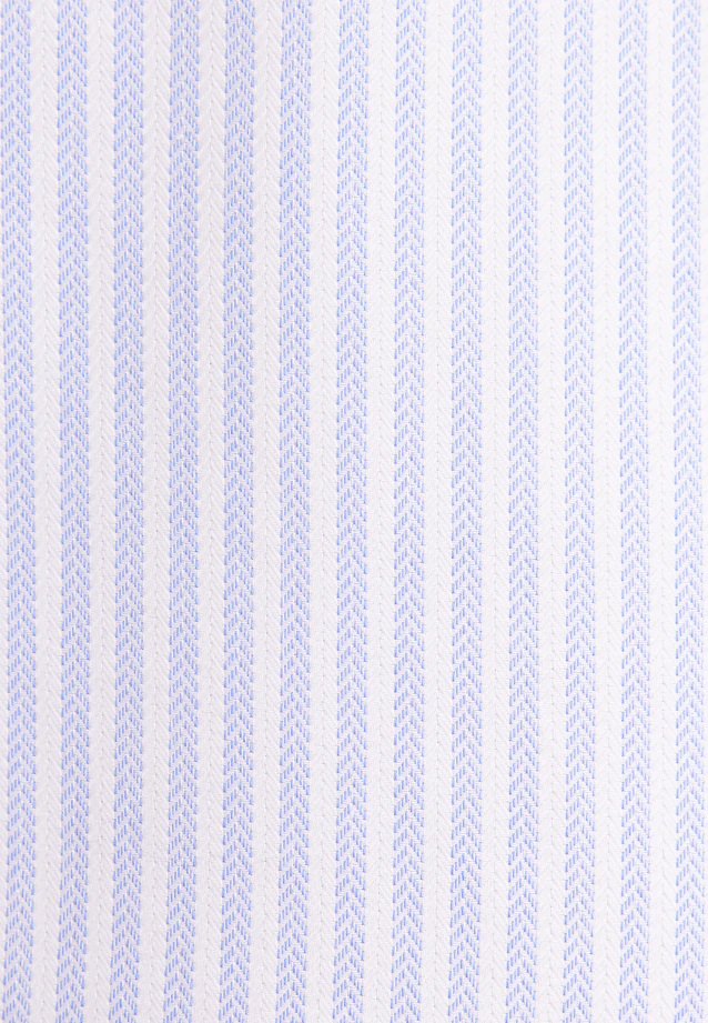 Shaped Business shirt Stripes in Mittelblau |  Seidensticker Onlineshop