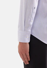 Shaped Business shirt Stripes in Mittelblau |  Seidensticker Onlineshop