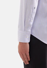 Shaped Business shirt Stripes in Mittelblau |  Seidensticker Onlineshop