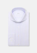 Shaped Business Hemd Gestreift in Mittelblau |  Seidensticker Onlineshop
